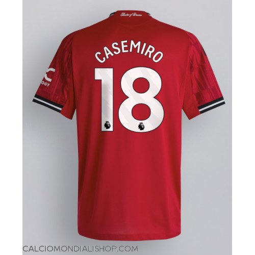 Maglie da calcio Manchester United Casemiro #18 Prima Maglia 2025-26 Manica Corta